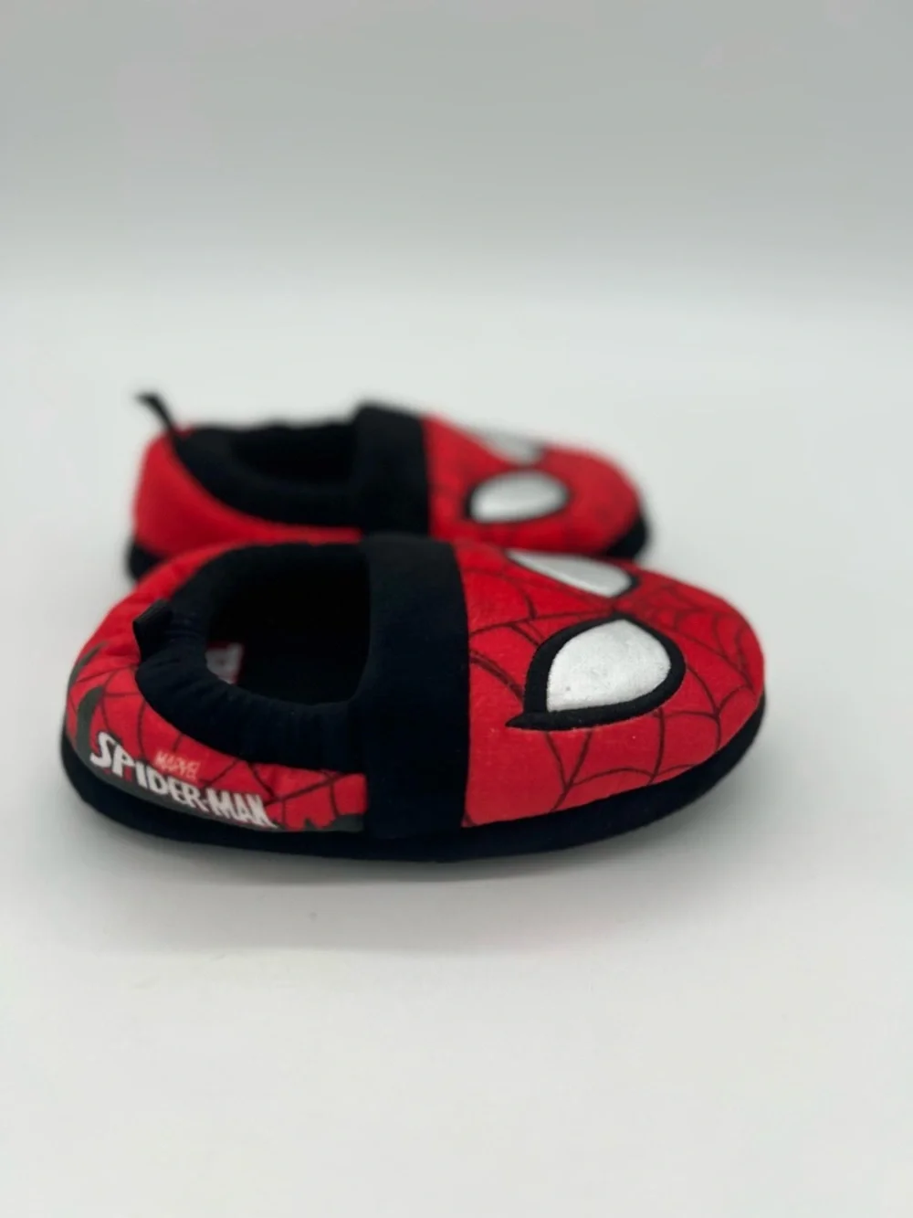 Marvel Spiderman Slippers Child  Sz L 9/10